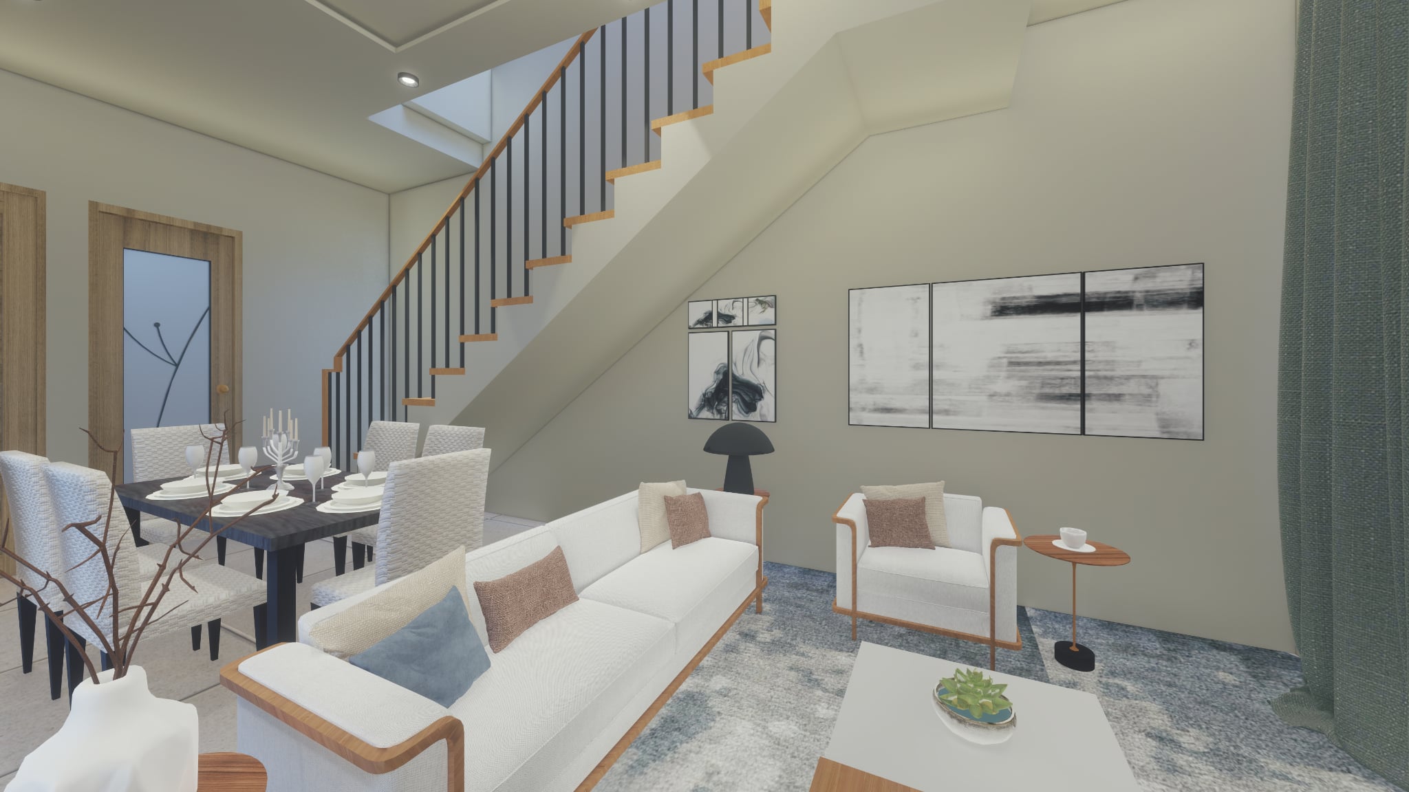 Sampaguita Heights interior living area